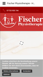 Mobile Screenshot of fischermachtphysio.de