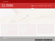Tablet Screenshot of fischermachtphysio.de